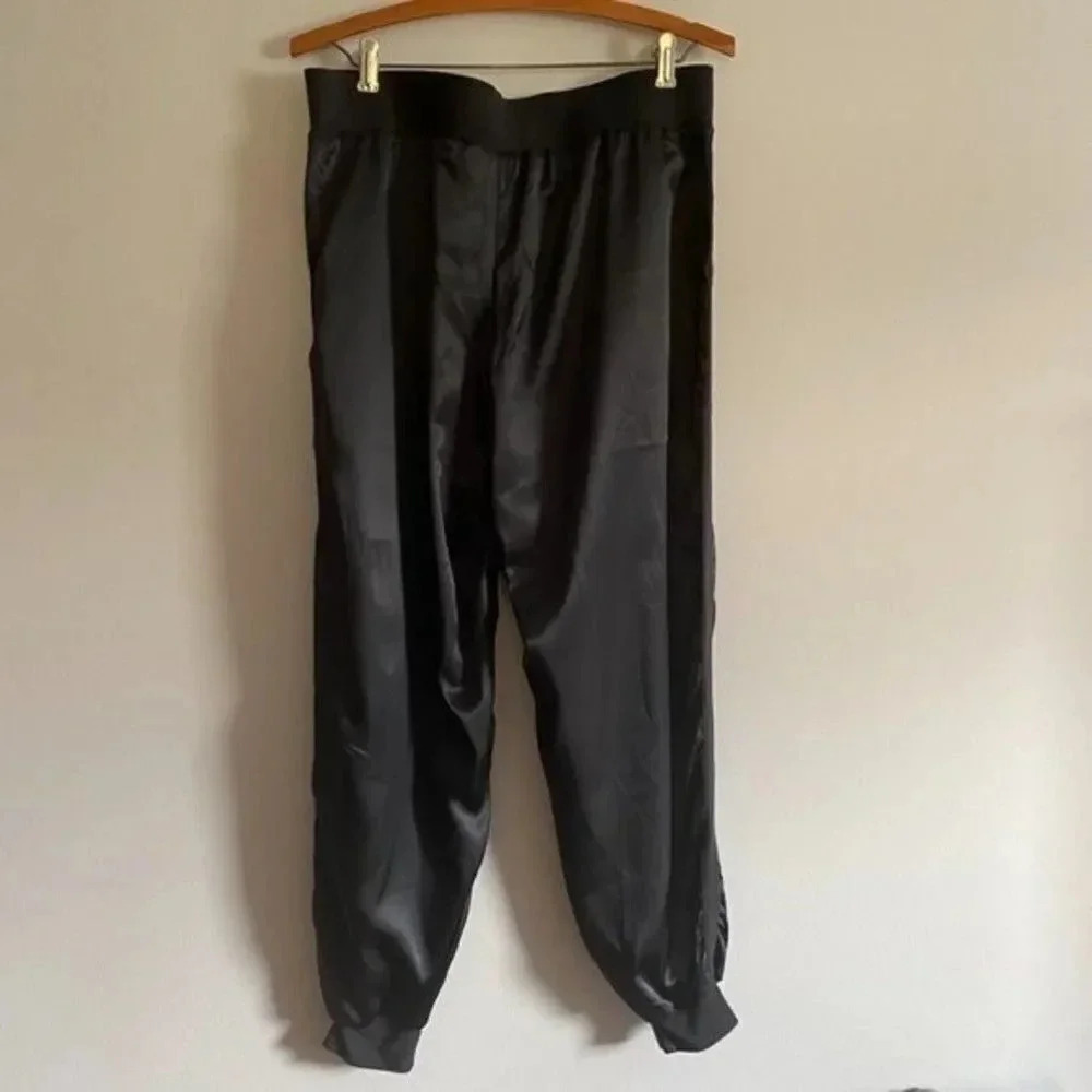 Victoria's Secret Black Silky Jogger Pants - Picture 8 of 12